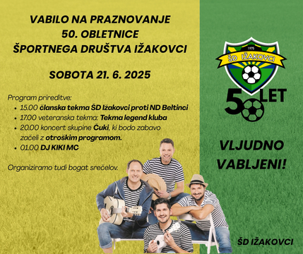 VABILO 2025 IŽAKOVCI
