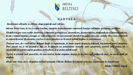 ZAHVALA 