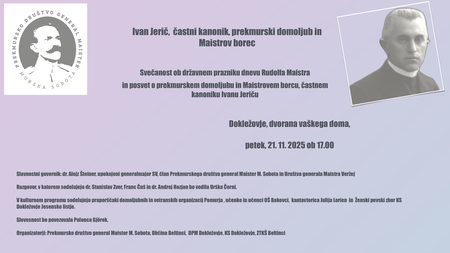 POVABILO SVEČANOST OB DRŽAVNEM PRAZNIKU DNEVU R.MAISTRA NOVEMBER 2025