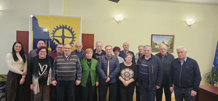 Prostoferji na tradicionalnem srečanju na Občini Beltinci.